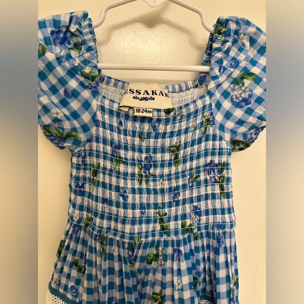 Blueberry Muffin Dress size 18-24 months | JessaKae - Picture 3 of 7